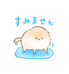 ぽぽちの雨の日スタンプ（個別スタンプ：27）