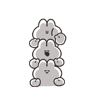 うさちゃんがたくさんいるスタンプ その4（個別スタンプ：10）