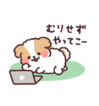 ふわふわシーズー お仕事！（個別スタンプ：4）