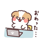 ふわふわシーズー お仕事！（個別スタンプ：28）