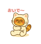 にゃんたぬ 癒しのゆるかわキグルミ猫（個別スタンプ：11）