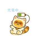 にゃんたぬ 癒しのゆるかわキグルミ猫（個別スタンプ：15）