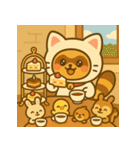 にゃんたぬ 癒しのゆるかわキグルミ猫（個別スタンプ：23）