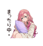 がんばりすぎ女子のほっこり休憩♡（個別スタンプ：18）