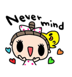 nenerin日常会話スタンプ277英語気遣い（個別スタンプ：31）