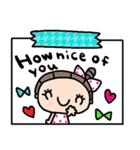 nenerin日常会話スタンプ277英語気遣い（個別スタンプ：34）