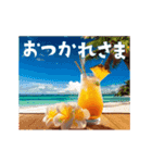ハワイアン♡アニマルズ（個別スタンプ：11）
