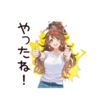 金欠女子の節約ライフ☆（個別スタンプ：3）