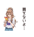 金欠女子の節約ライフ☆（個別スタンプ：19）
