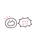 ホヤのあかちゃん◎省スペース感情（個別スタンプ：15）