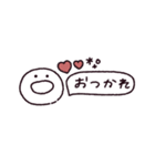 ホヤのあかちゃん◎省スペース感情（個別スタンプ：28）