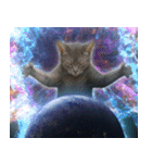 飛び出す！宇宙猫（個別スタンプ：19）