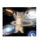 飛び出す！宇宙猫（個別スタンプ：23）