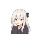 白髪ちゃん.（個別スタンプ：3）