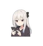 白髪ちゃん.（個別スタンプ：4）