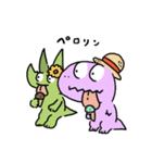 きょうりゅうポケットの夏（個別スタンプ：16）