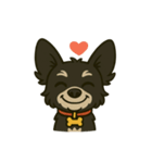 MIX犬チョコの日常リアクションスタンプ（個別スタンプ：12）