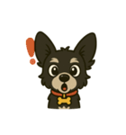 MIX犬チョコの日常リアクションスタンプ（個別スタンプ：15）