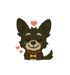 MIX犬チョコの日常リアクションスタンプ（個別スタンプ：19）