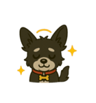 MIX犬チョコの日常リアクションスタンプ（個別スタンプ：20）