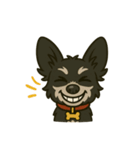MIX犬チョコの日常リアクションスタンプ（個別スタンプ：25）