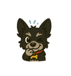 MIX犬チョコの日常リアクションスタンプ（個別スタンプ：28）