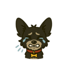 MIX犬チョコの日常リアクションスタンプ（個別スタンプ：32）