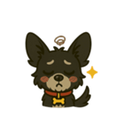 MIX犬チョコの日常リアクションスタンプ（個別スタンプ：33）