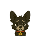 MIX犬チョコの日常リアクションスタンプ（個別スタンプ：34）