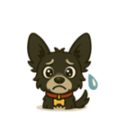 MIX犬チョコの日常リアクションスタンプ（個別スタンプ：37）
