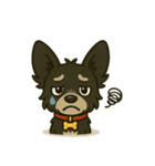 MIX犬チョコの日常リアクションスタンプ（個別スタンプ：38）