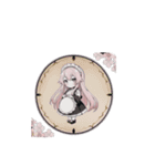 ほんわか和風メイド（個別スタンプ：27）