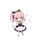ほんわか和風メイド（個別スタンプ：37）