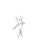 ハイテンションな人間（個別スタンプ：16）