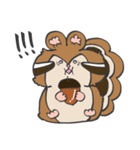 もちゃっぷ シマリス＆アンゴラウサギ（個別スタンプ：3）