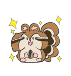 もちゃっぷ シマリス＆アンゴラウサギ（個別スタンプ：7）