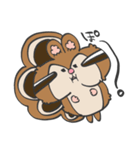 もちゃっぷ シマリス＆アンゴラウサギ（個別スタンプ：12）