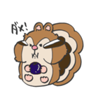 もちゃっぷ シマリス＆アンゴラウサギ（個別スタンプ：27）