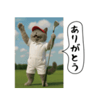 面白にゃんこ（ゴルフ）（個別スタンプ：29）
