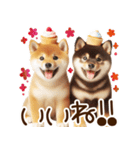 良く使う言葉の柴犬とスイーツ☆。.:＊・゜（個別スタンプ：17）