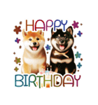 良く使う言葉の柴犬とスイーツ☆。.:＊・゜（個別スタンプ：39）