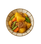 [テキスト無し]今日の献立【和食】（個別スタンプ：5）