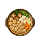 [テキスト無し]今日の献立【和食】（個別スタンプ：18）
