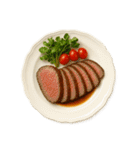 [テキスト無し]今日の献立【洋食】（個別スタンプ：4）