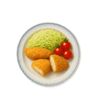 [テキスト無し]今日の献立【洋食】（個別スタンプ：10）