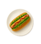 [テキスト無し]今日の献立【洋食】（個別スタンプ：38）