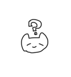 てがき、ゆるねこ2（個別スタンプ：4）