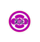 家紋で挨拶 ～丸に木瓜1～（個別スタンプ：38）