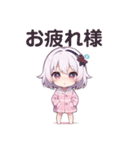 ゆるっと幼女のパジャマ日和（個別スタンプ：6）