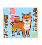 毎日使える！気持ち伝わる豆柴メッセージ（個別スタンプ：13）